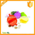 Cores sortidas Clever Creative Candy Color Multi-Purpose Silicone Moeda carteira carteira